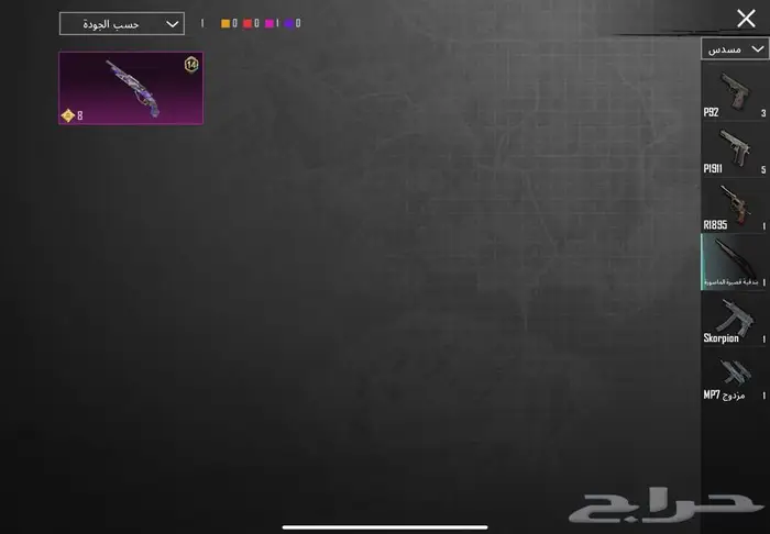 حساب ببجي للبيع مستعجل 61