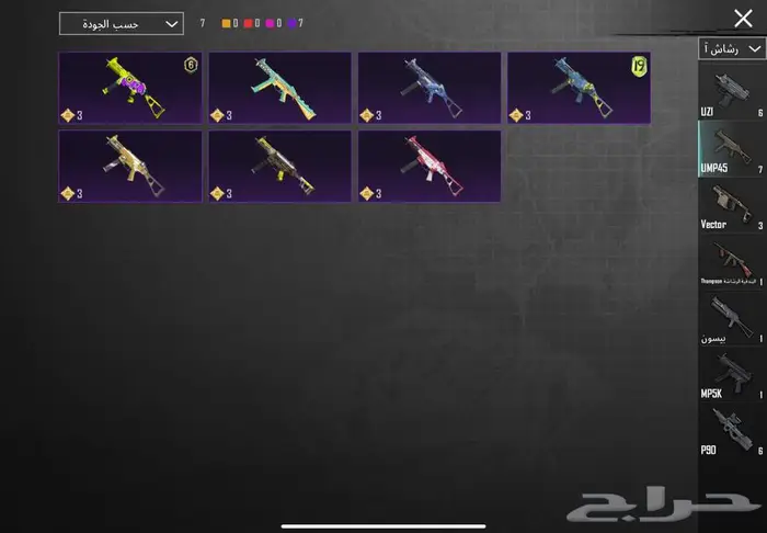 حساب ببجي للبيع مستعجل 46