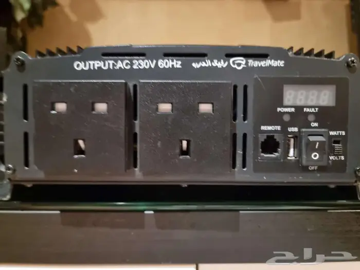 محول رفيق الدرب 2000 واط موجه نقيه 12 فولت - بيور باور 1