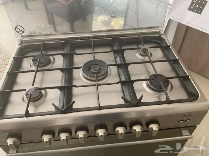 فرن غاز تيرم ايطالي نظيف مع الاسطوانه   تكيف ميديا 3