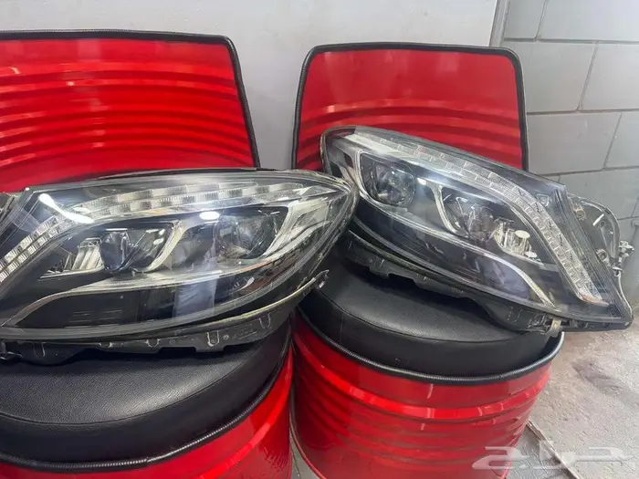 طقم شمعة مرسيدس يخت اصلي وكالة امامي يسار  ويمين 0