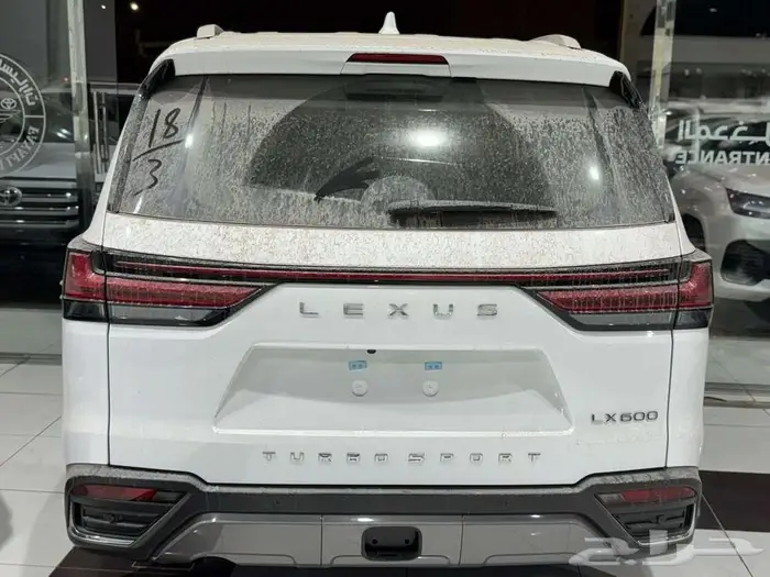 لكزس - LX600 BB - سماعه 25 بريمي - 2025 ابيض داخل احمر 5