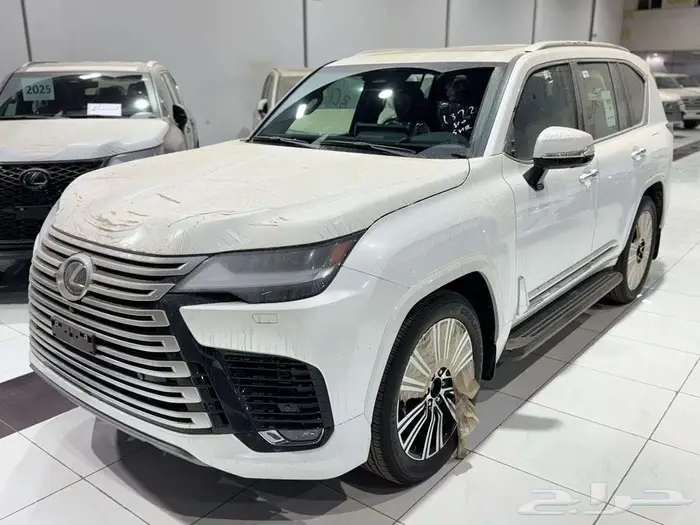 لكزس - LX600 BB - سماعه 25 بريمي - 2025 ابيض داخل احمر 1