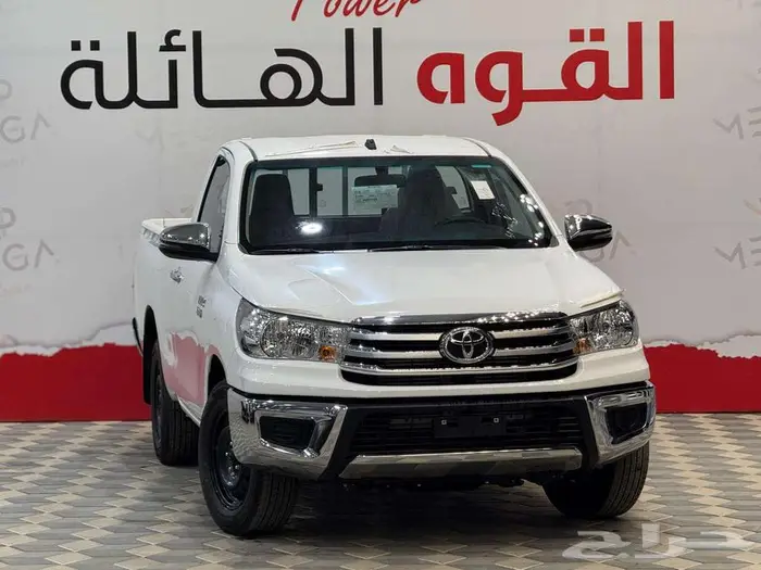 هايلوكس GL غمارة ديزل 2025 قسطها بداية من 1424 ريال 1