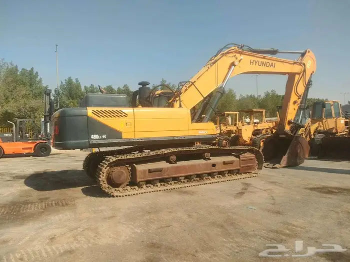 بوكلين حفار Hyundaiموديل Roblex480LC-9Sللبيع 8