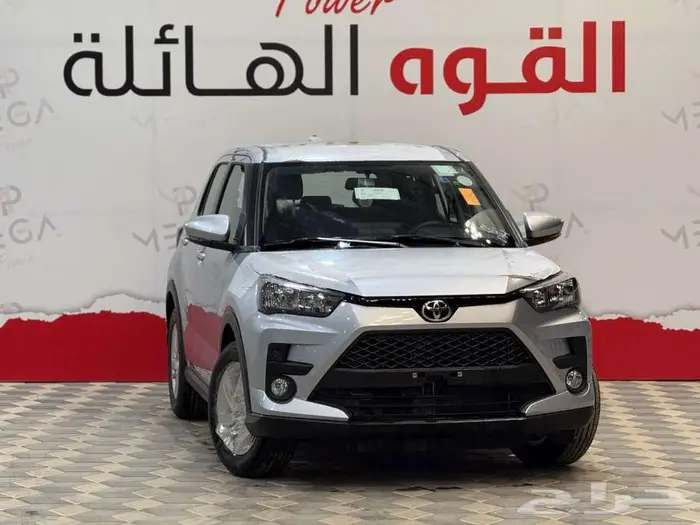 بقسط يبدأ من 1035ريال احصل على تويوتا رايز استاندر 2026 1