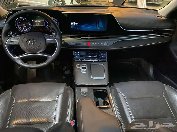 هيونداي ازيرا 2022 مستورد بنزين شاشة كاميرا قياده ذاتيه 11