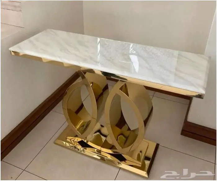 مدخل ذهبي مع رخامه 5