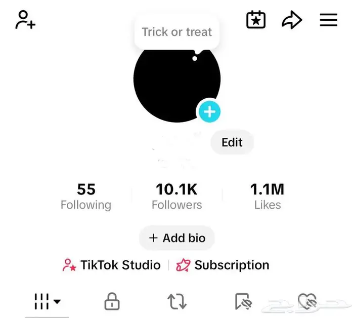 حساب تيك توك متفاعل للبيع 0