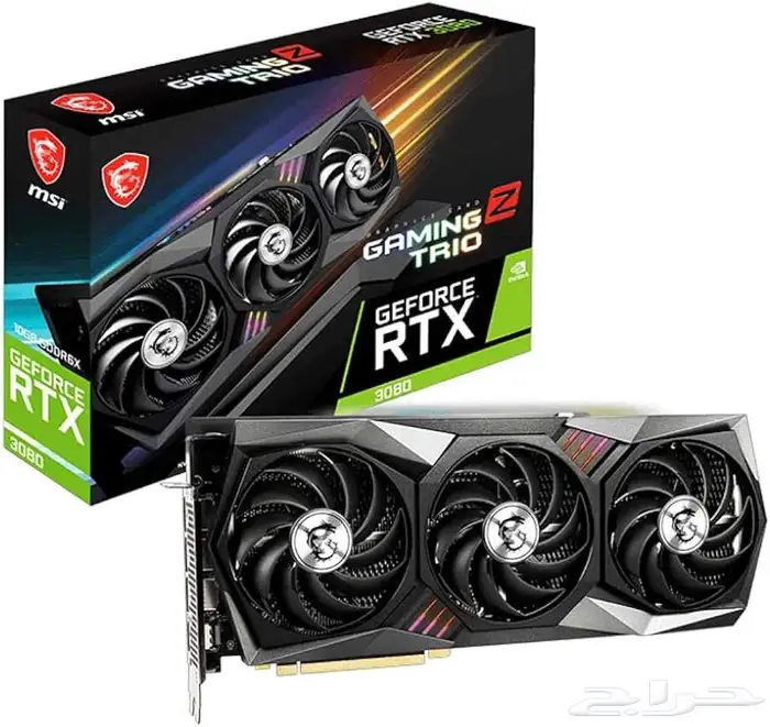 كرت شاشة MSI للالعاب جيفورس NVIDIA GeForce RTX 3080 0