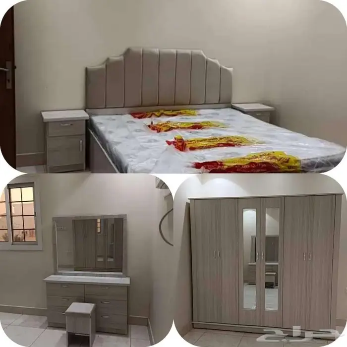 غرف نوم جديدة جاهزة 1400 ريال 9