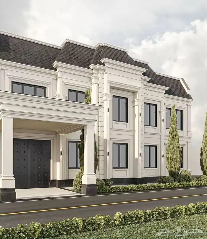 ديكورات خارجيه جي ارسي جبس فرنسي 5