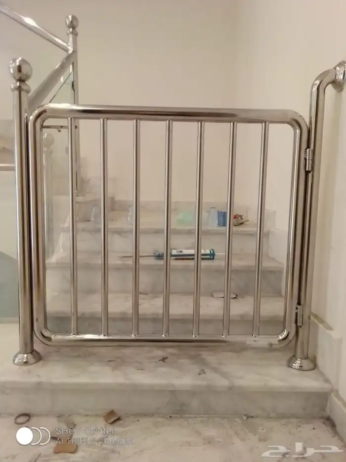 ابواب حديد بيبان فلل بيبان حديد درابزين إستيل 5