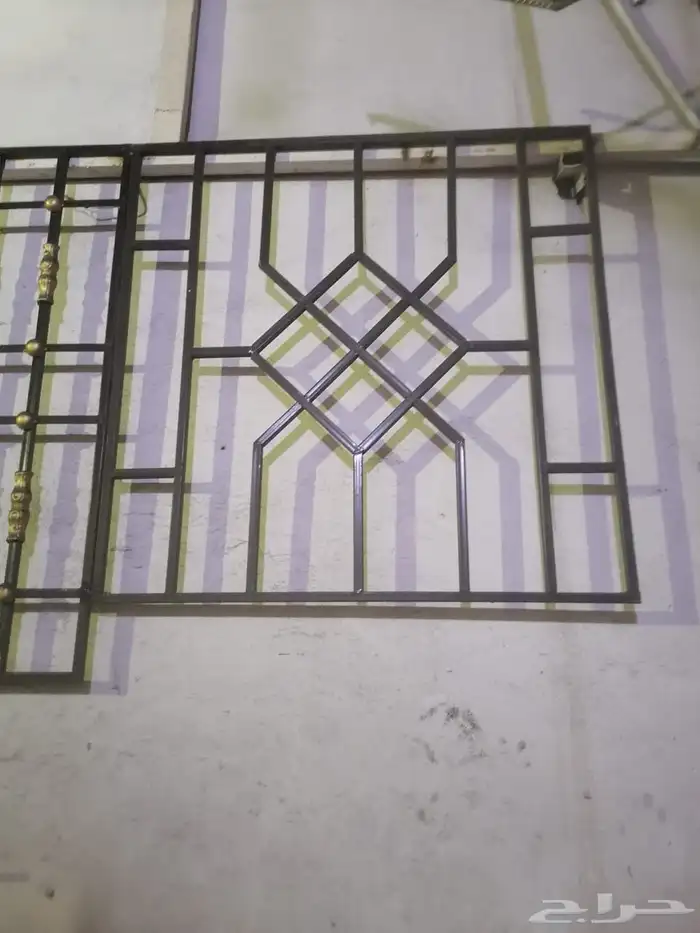 باب حديد دربزان ليزر  راميت 42