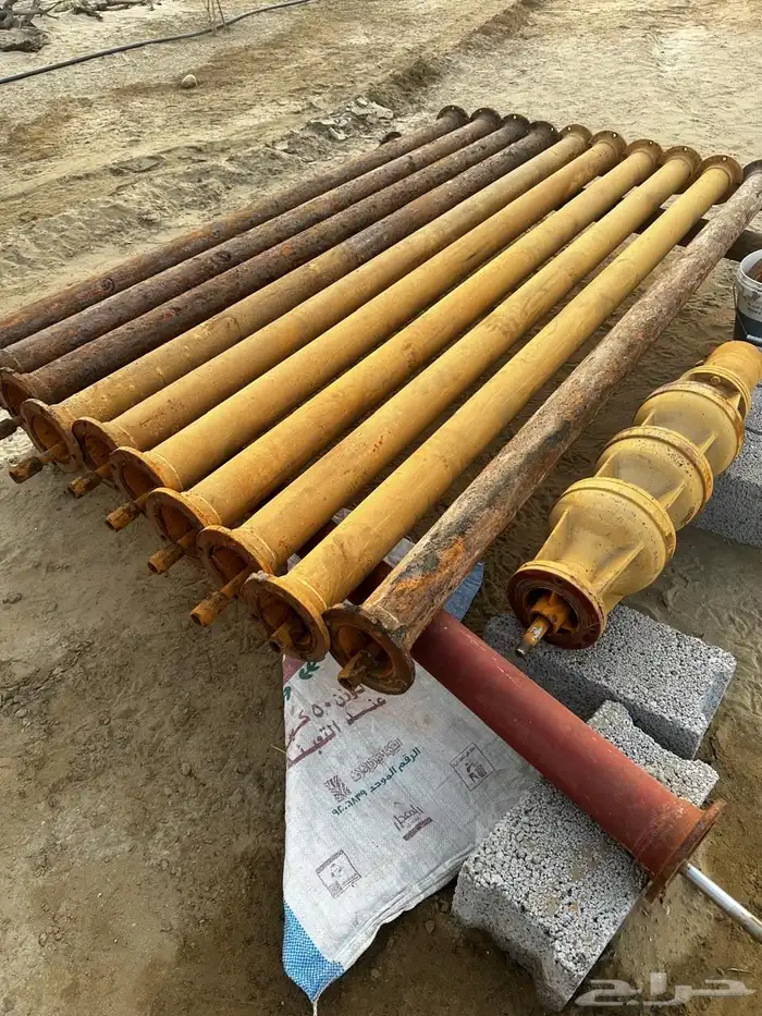 طرمبة التا هندي مع الأعمده استخدام نظيف 3