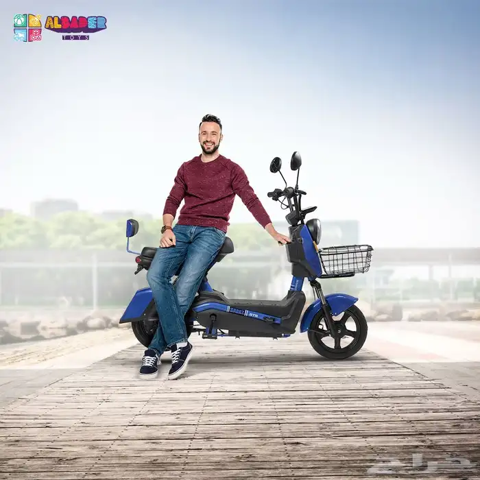 سكوتر كهربائي بالحجم الكبير بتصميم مقعدين - دباب كهرب كبير 21