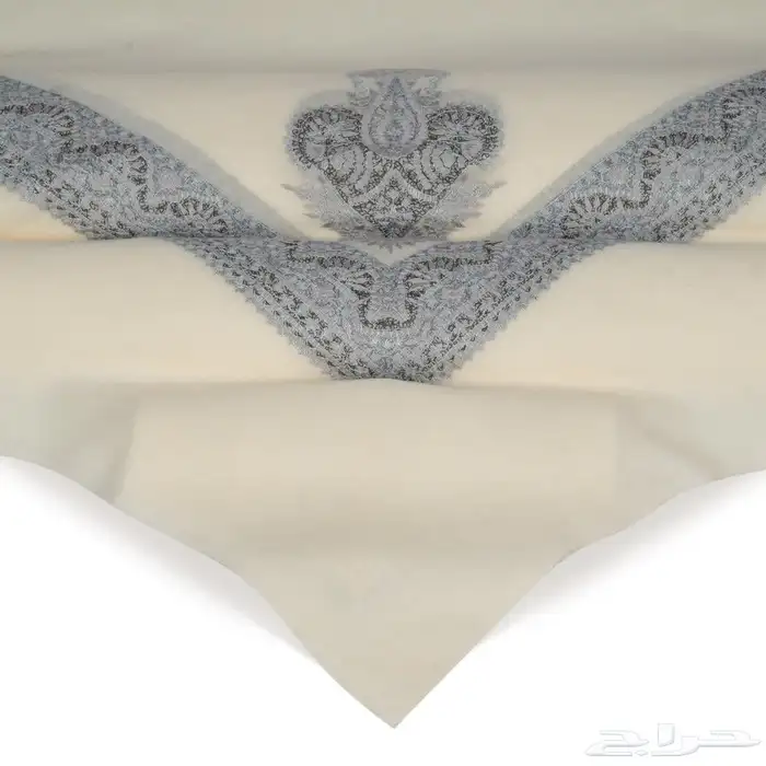 غتره شال كشميري شتوي صوف تطريز عريض 21