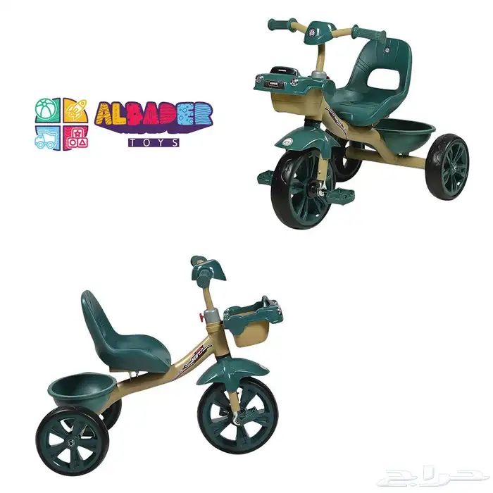 سيكل ثلاث كفرات للاطفال - دراجة ثلاثية العجلات بتصميم مميز 8