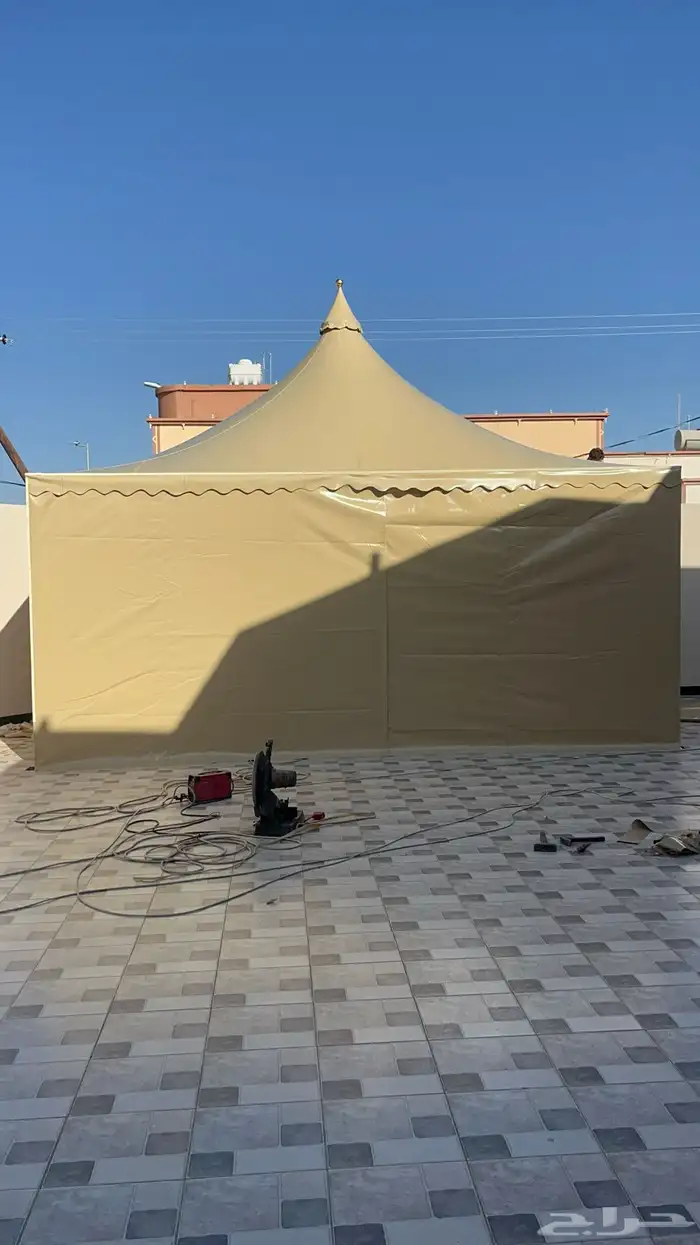 محل بن قحطان بيوت شعر قرميد 1