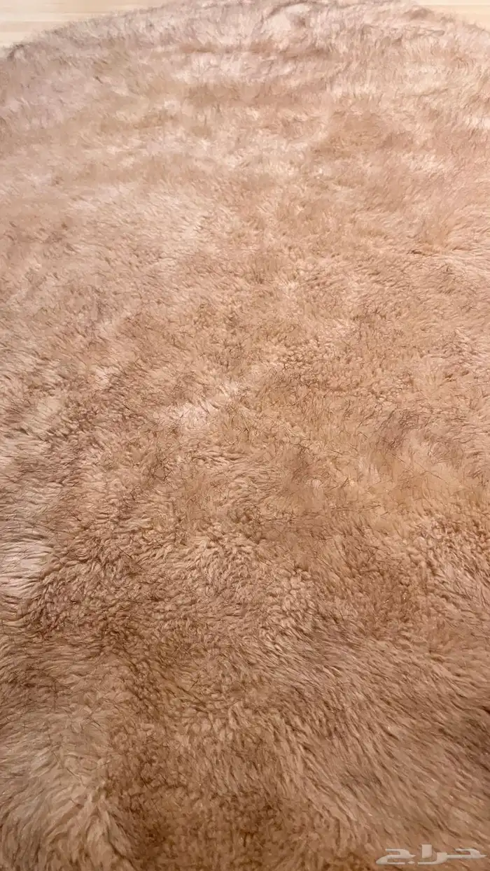 سجادة بيج فرو صناعي 2