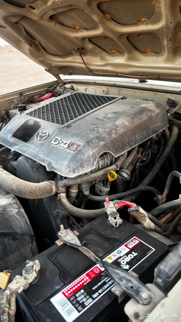 ربع 15 مكينه برادو ديزل ارغب في مكينه بنزين راسين 1