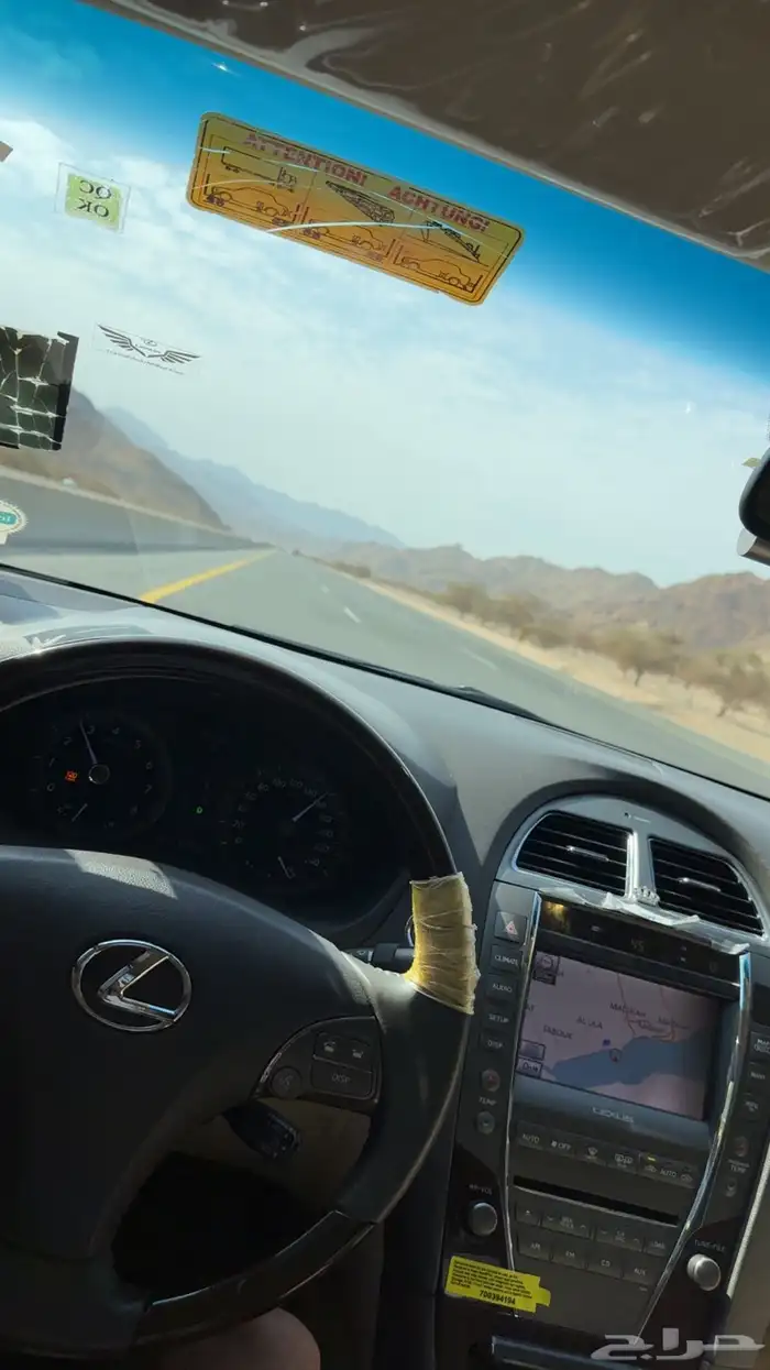 لكزس es350 ممشى قليل 1