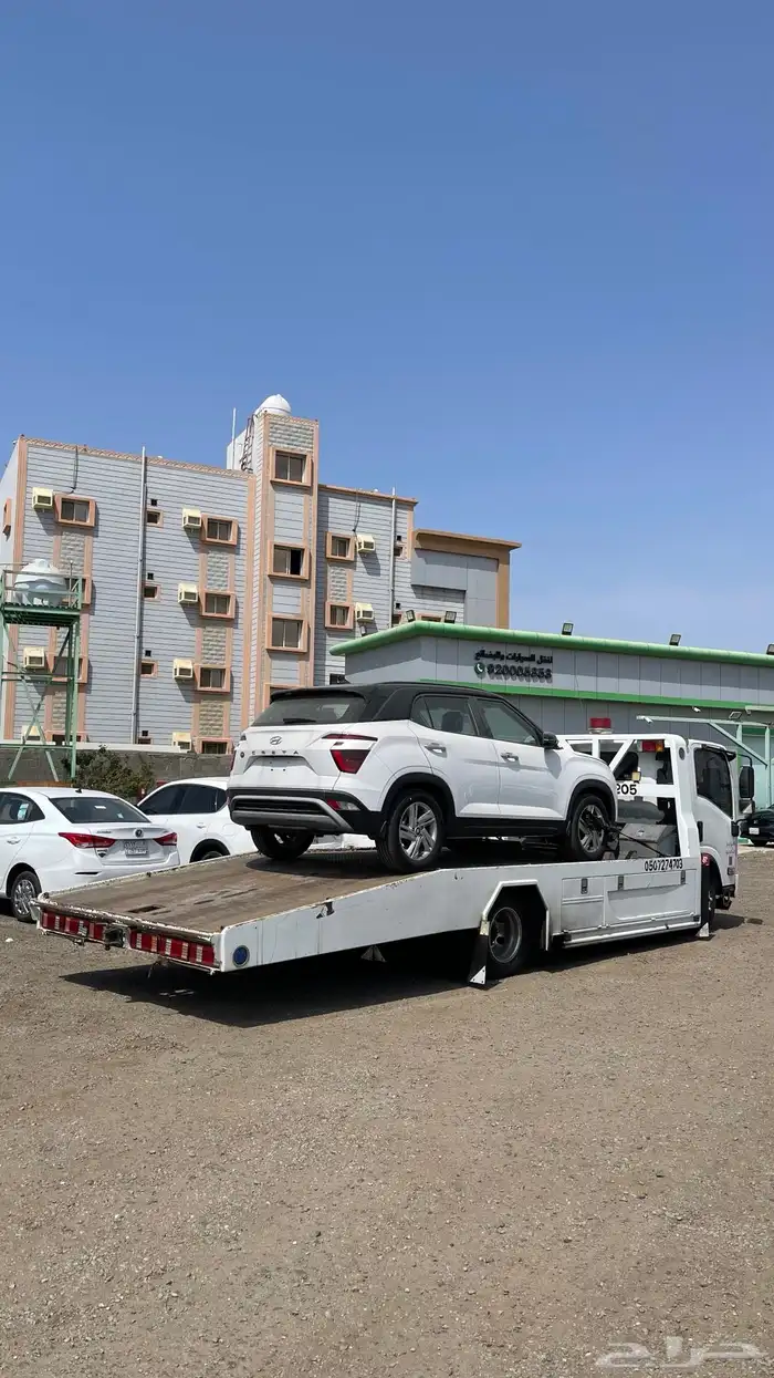 سطحه ينبع ل نقل السيارات داخل ينبع وخارجها 1