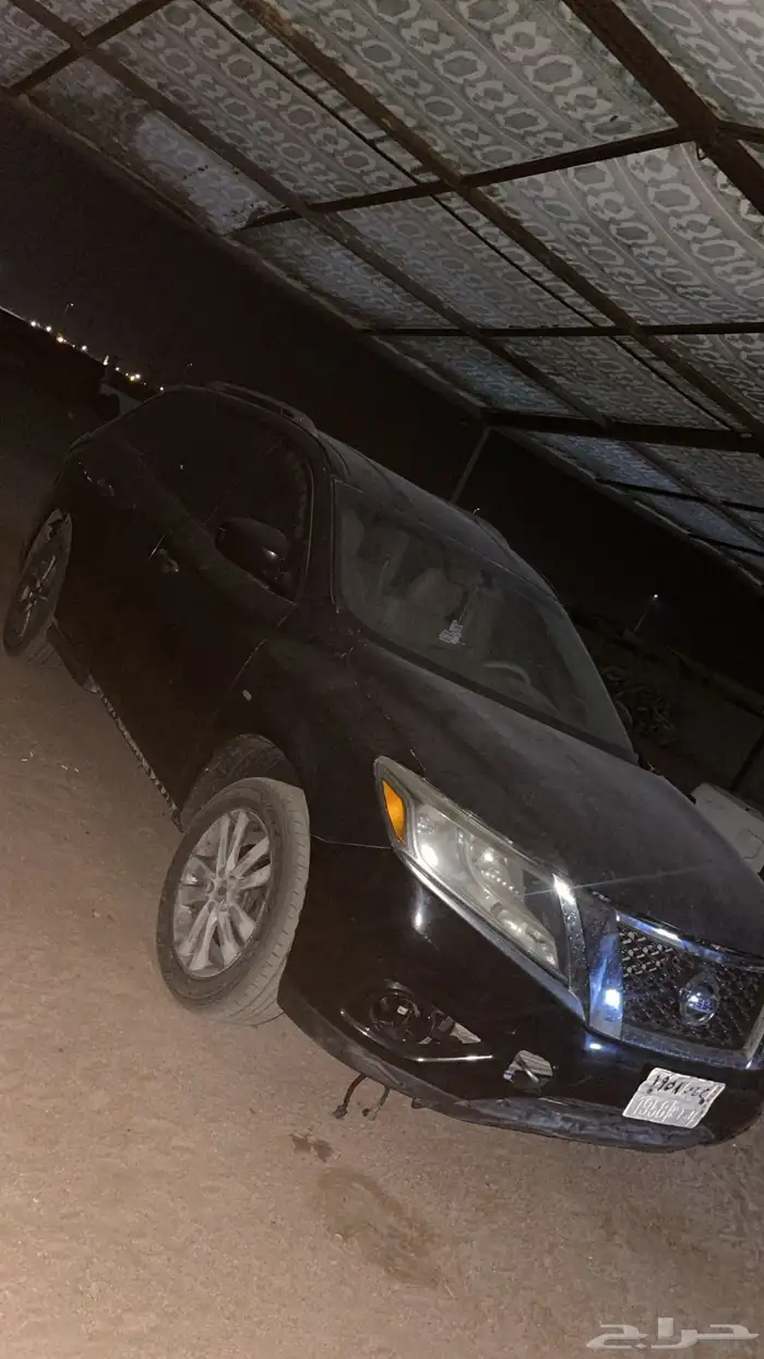 جيب نيسان بافندر2013 تشليح يوجد راس مكينه يحتاج صنفره 6