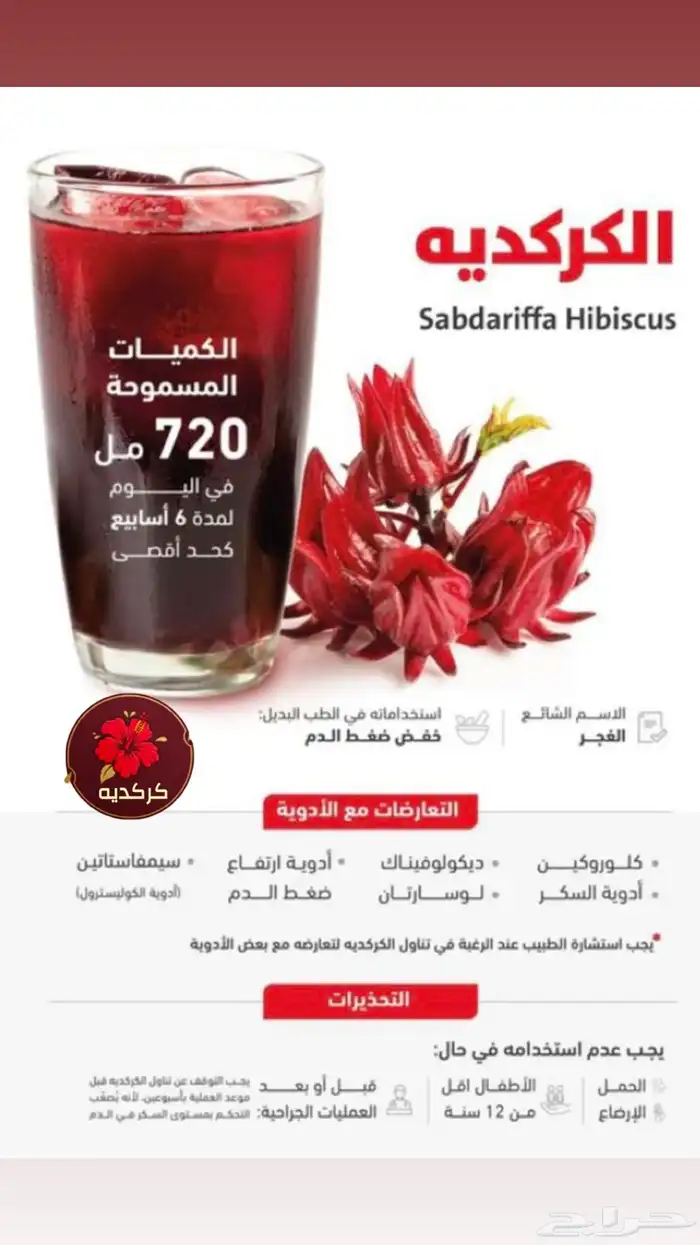 كركديه بارد ومنعش 4