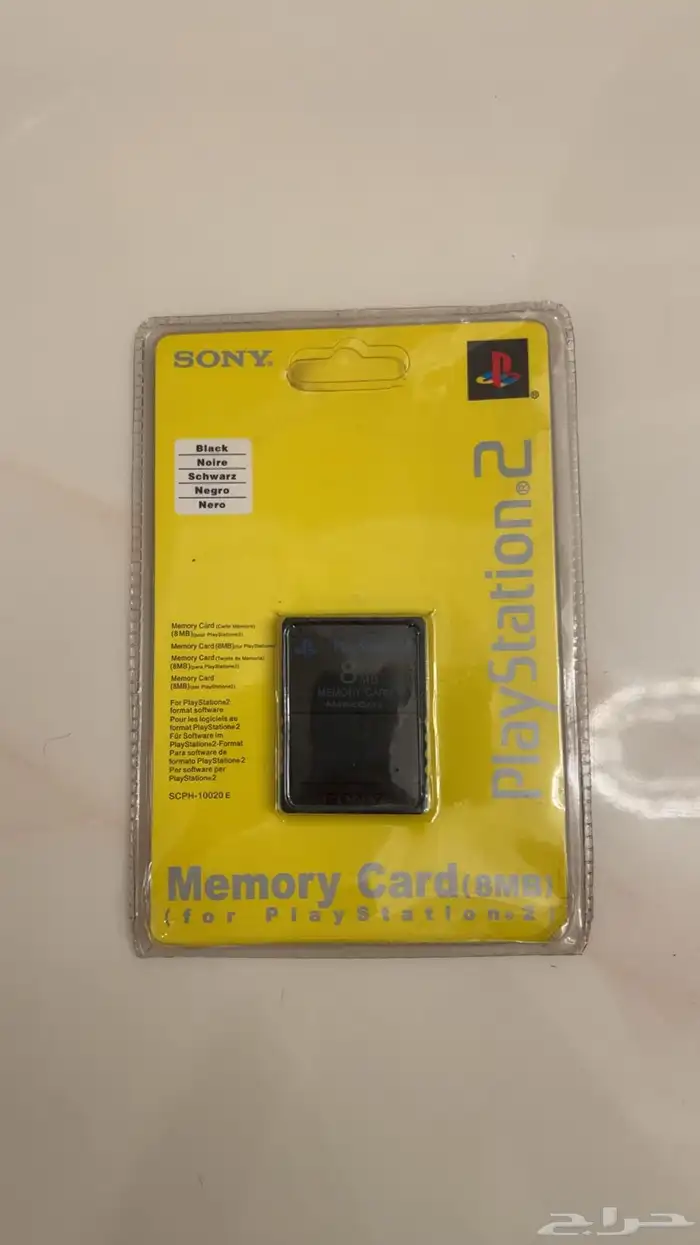 ذاكرة سوني تو PS2 Memory Card NEW 0