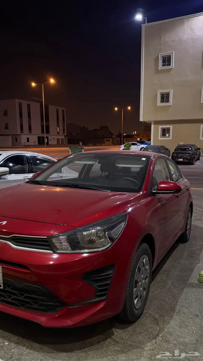 كيا ريو 2022 عنابي بدي وكاله 17