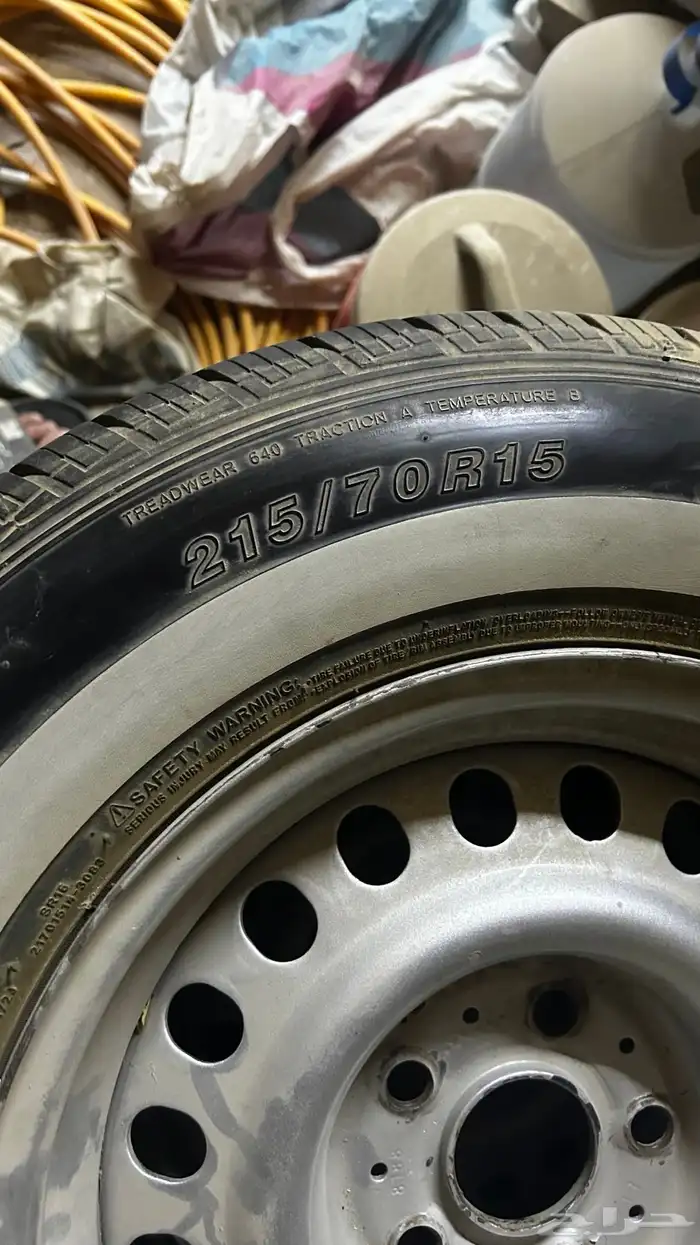 كفرات وجنوط هايلكس مقاس الكفرات 215 70R15 0