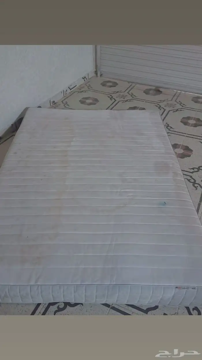 مرتبة سرير نفر ونص من ايكيا جديده 0