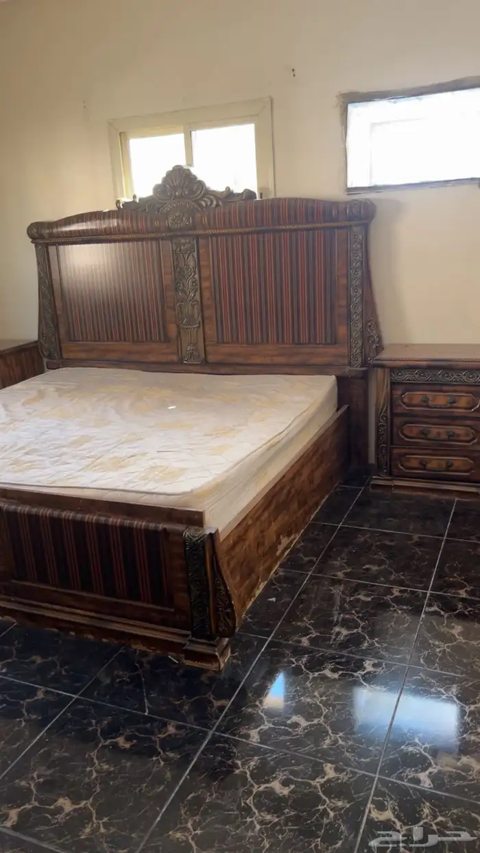 غرفة نوم لون بني فاخر 3