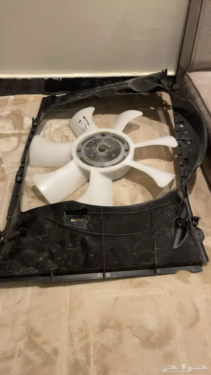 هوايه راديتر و مروحه مع الكلتش حقها باترول تركب ل 88-97 0