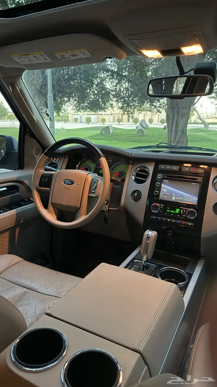 فورد اكسبدشن-2014-لمتدد فل كامل- دبل-(( مخزن ))-شبه وكالة 40