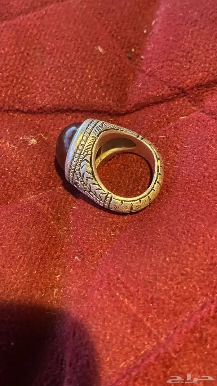 خاتم عقيق اصلي 2