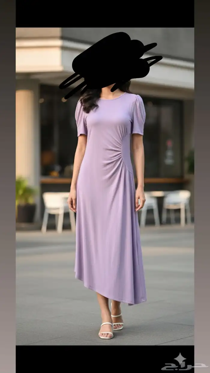 فستان بنفسجي 1