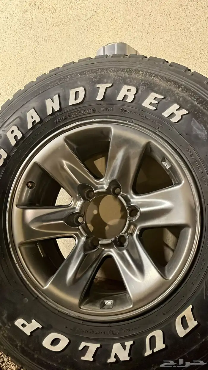 جنوط فتك فيراني 2002 مع كفرات دنلوب 2