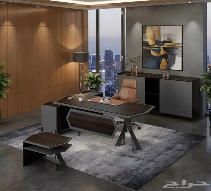 مودرن أحدث مكاتب فخم طقم كنب مكتبي كراسي فخم تخفيض السعر 1