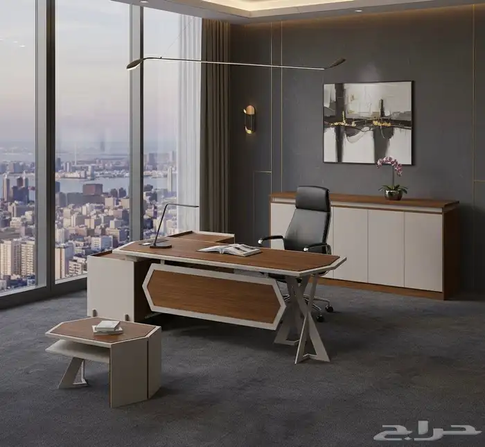 مودرن أحدث مكاتب فخم طقم كنب مكتبي كراسي فخم تخفيض السعر 0