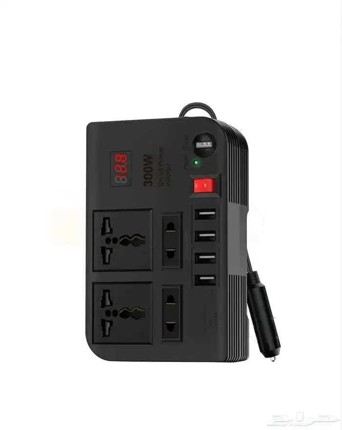 محول طاقة للسيارة 12 فولت الى 220 2