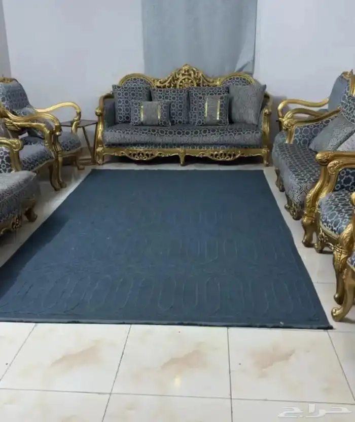 كنب للبيع مع فرشته 0