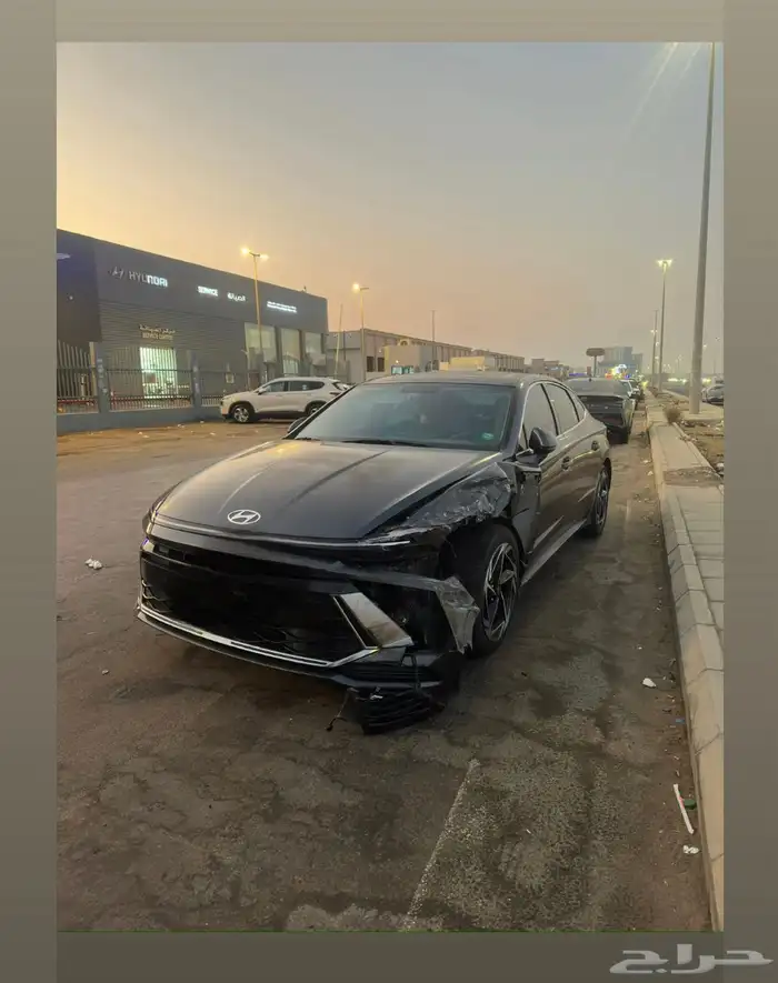 Hyundai Sonata 2024   فئة كومفورت (مصدومه) 0