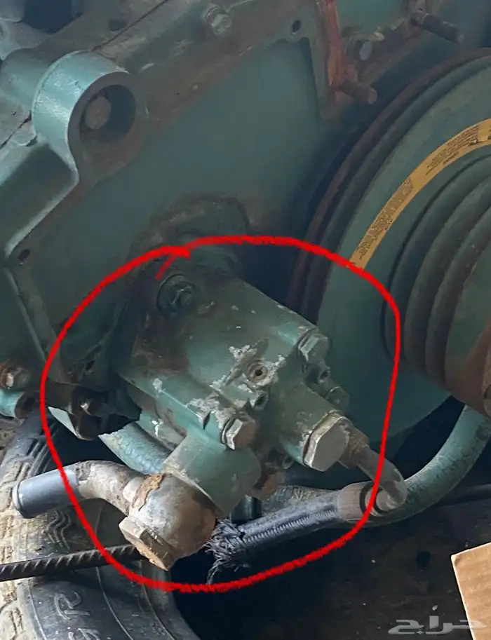 كمبروسر وعلبه تركسون شاحنه فولفو موديل 97 D6 0