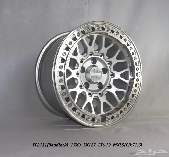 جنوط رانجلر تيتانيوم اصلي مقاس 17 0