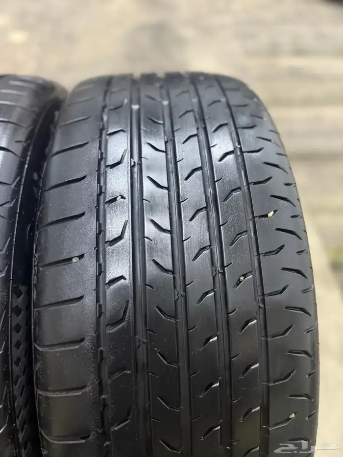 265 45 21 طقم كفرات كونتننتال نضيف ومشروطة وكالة انفنتي 1