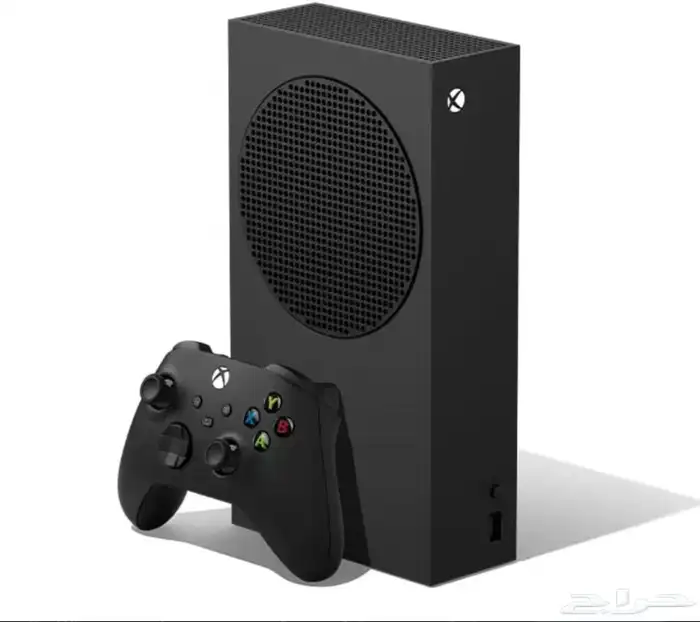 اكس بوكس سيرس اس اسود مع سماعة لاسلكية 0