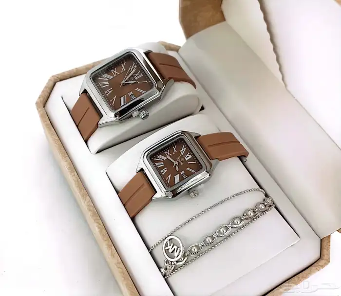 اطقم ساعة رجالية ونسائي 5