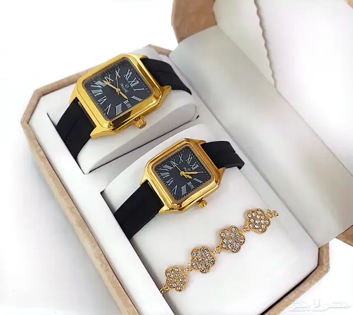 اطقم ساعة رجالية ونسائي 4